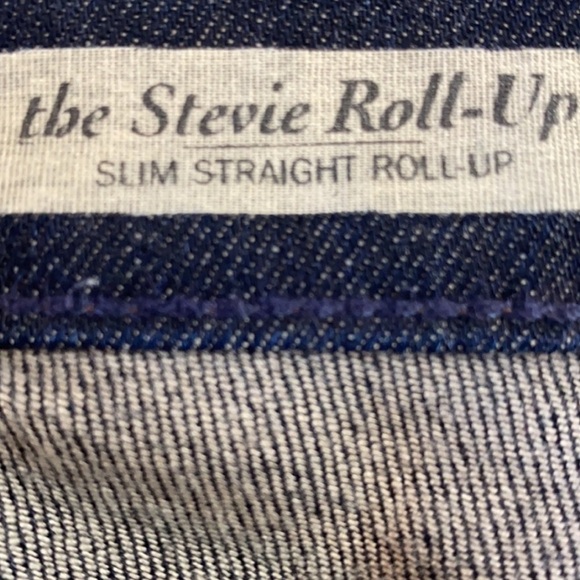 AG  The Stevie Roll Up Slim Straight Roll Up jean SZ 26 - Picture 6 of 8